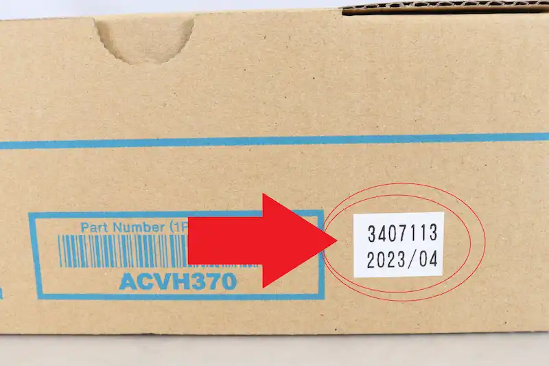 TN227製造日拡大画像