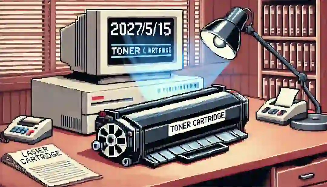コニカミノルタ トナーの製造日確認方法のイメージ画像