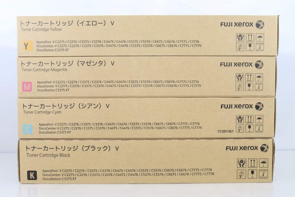 富士フイルム トナーの製造日確認方法のイメージ画像