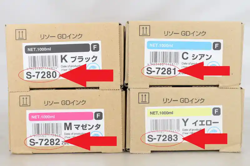 RISO-GDインク-S-7280側面画像