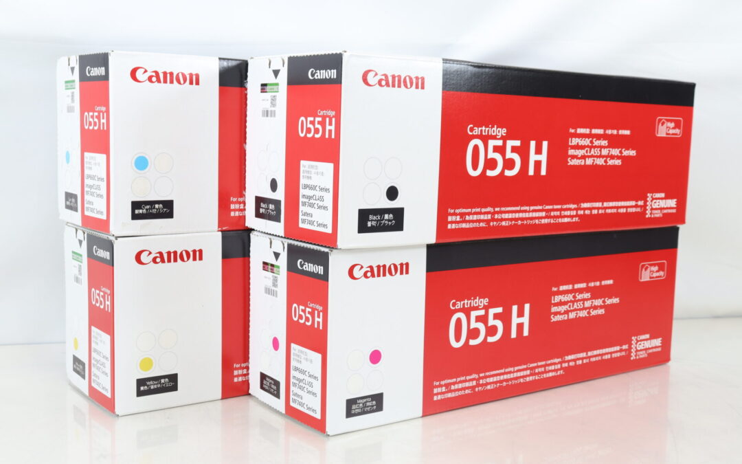 Canon キャノン カートリッジ 055H 4色セットをお買取り｜埼玉県さいたま市