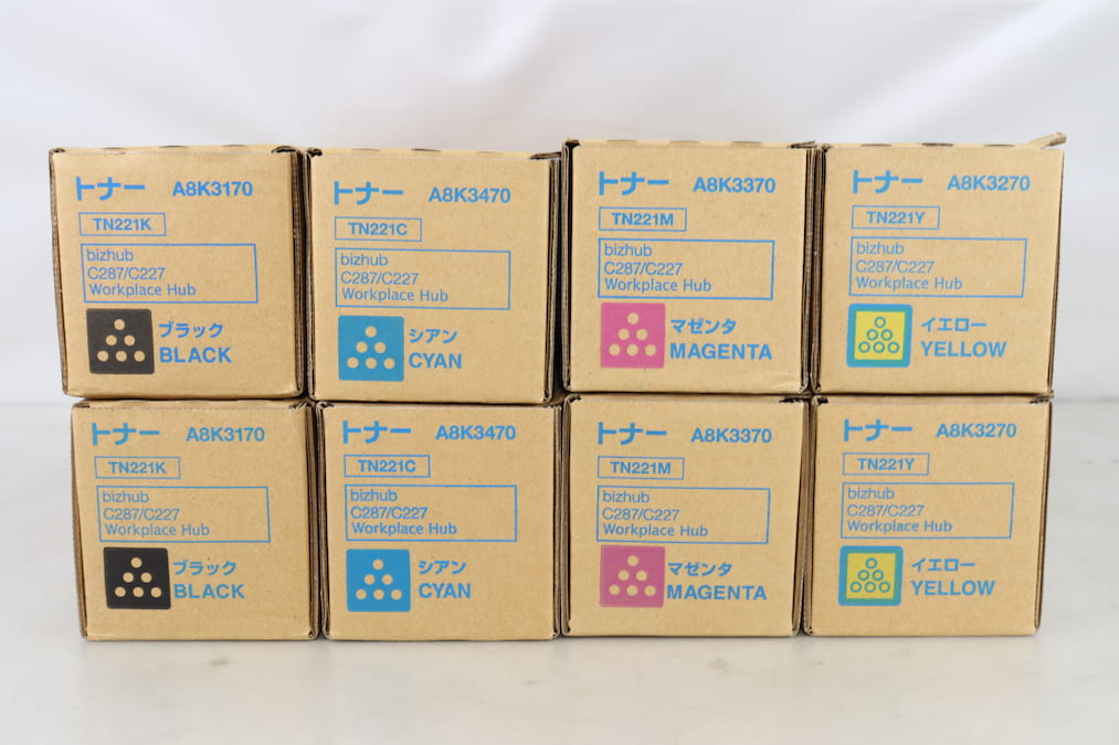 KONICA MINOLTA TN221 トナーカートリッジを宅配買取｜東京都世田谷区 