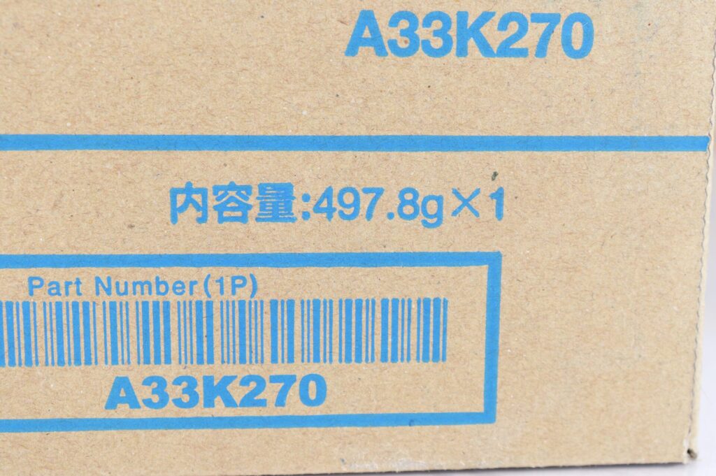 コニカミノルタ トナー製造日記載なし画像