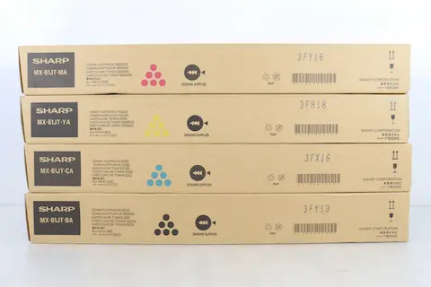 SHARP MX-61JT シャープ 純正トナーカートリッジ 4色セット MX