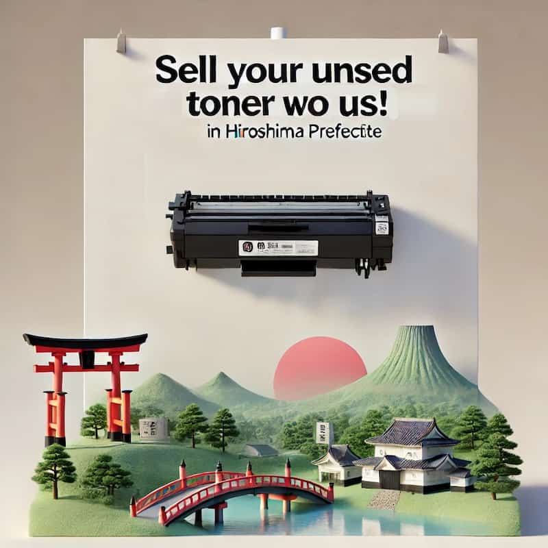広島県で未使用トナーを売るならのイメージ画像