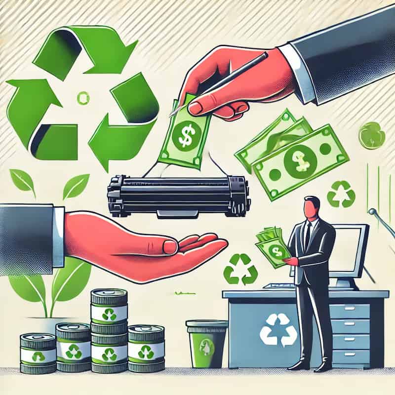 トナー買取という選択肢のイメージ画像