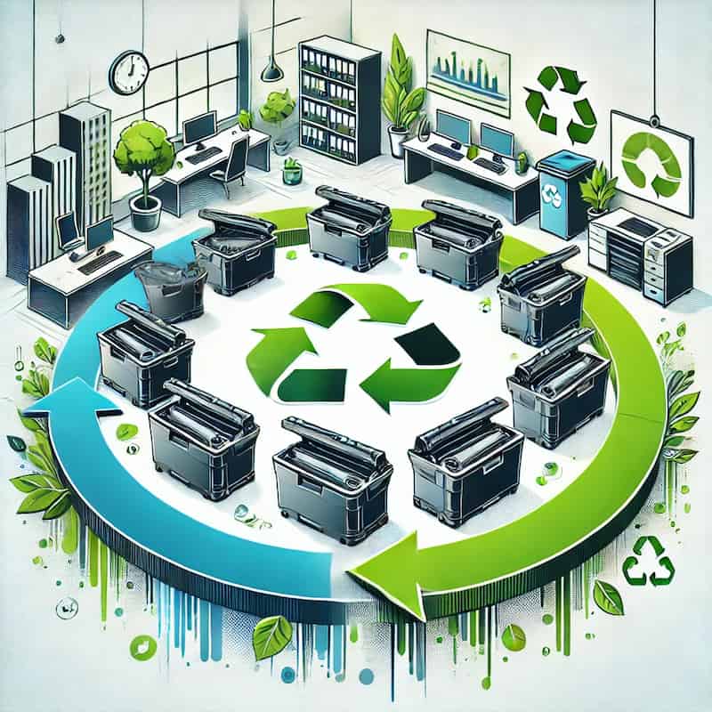 捨てずに回す企業の姿勢のイメージ画像