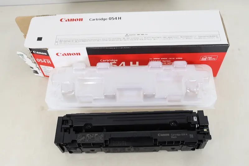 CRG-054Hの箱開封済の画像