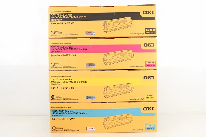 OKI トナーカートリッジ TNR-C3Lシリーズ｜スペック・対応機種