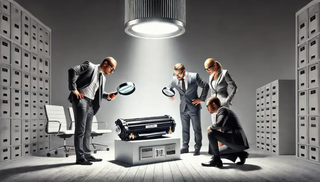 トナー買取の減額ポイントのイメージ画像