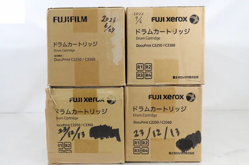 箱書込みの画像