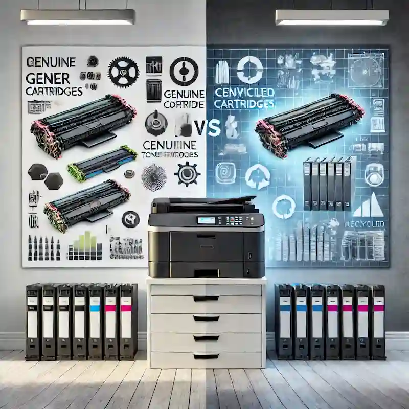 純正トナーと互換の違いのイメージ画像