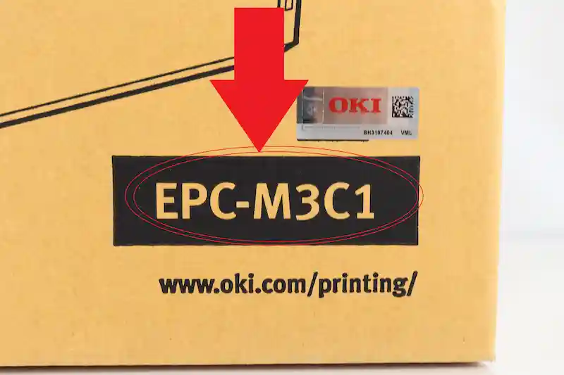 OKI トナー EPC-M3C1型番画像