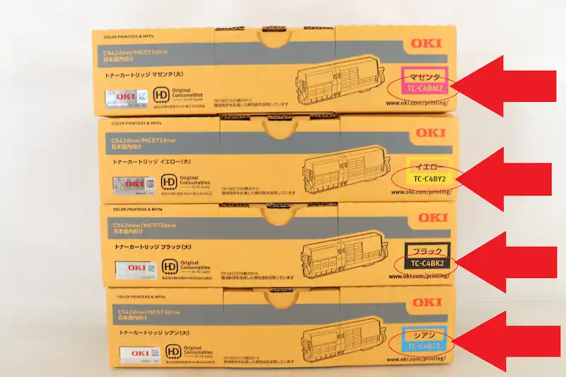 OKI トナー TC-C4BK2商品画像