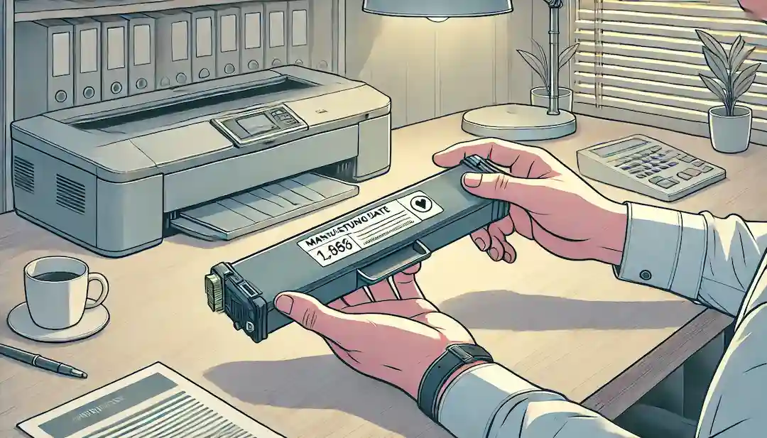 ブラザー トナーの製造日確認方法のイメージ画像