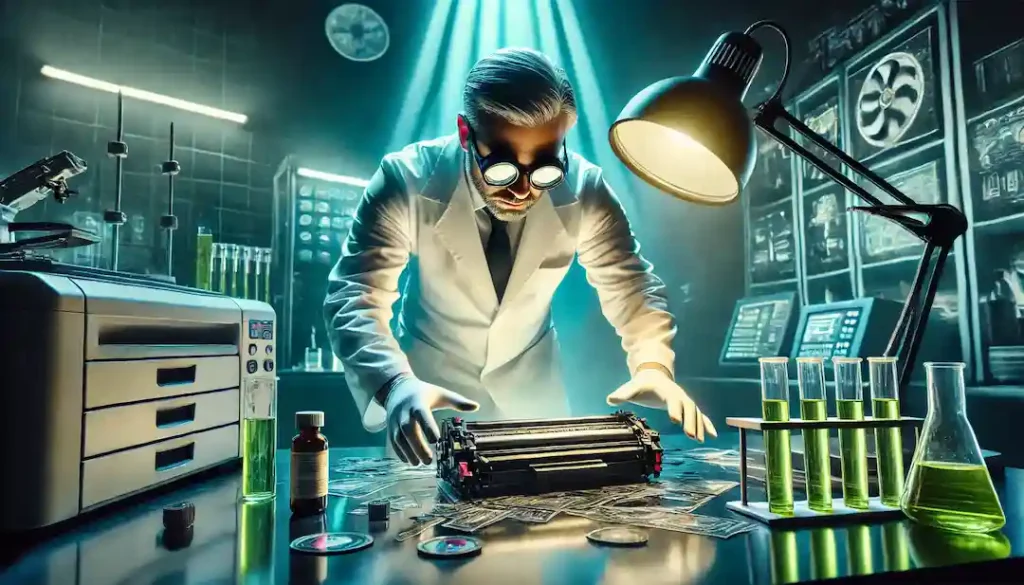 東芝トナー型番確認方法のイメージ画像