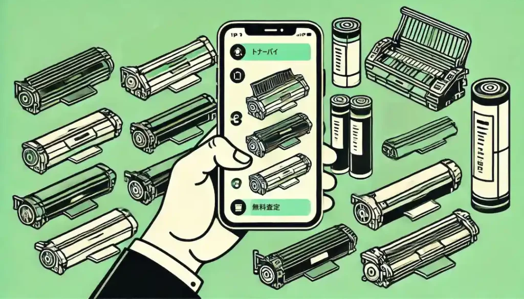 LINE査定の流れのイメージ画像