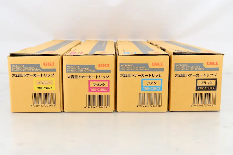 OKI トナー TNR-C3HK2側面画像