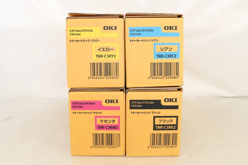 OKI トナー TNR-C3RK2側面画像