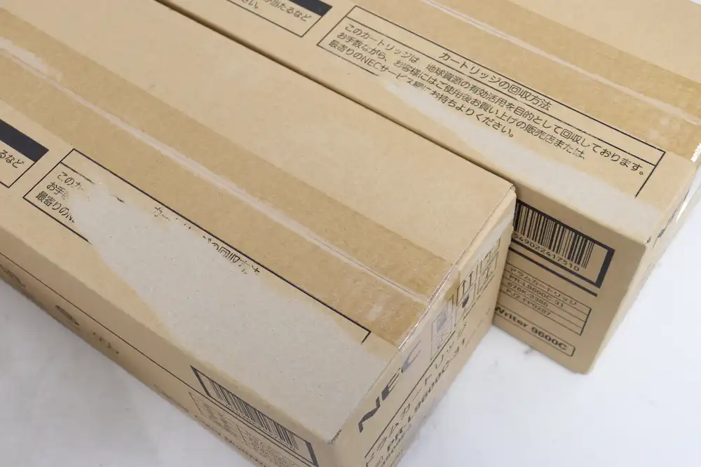 NEC トナー 箱破れ画像