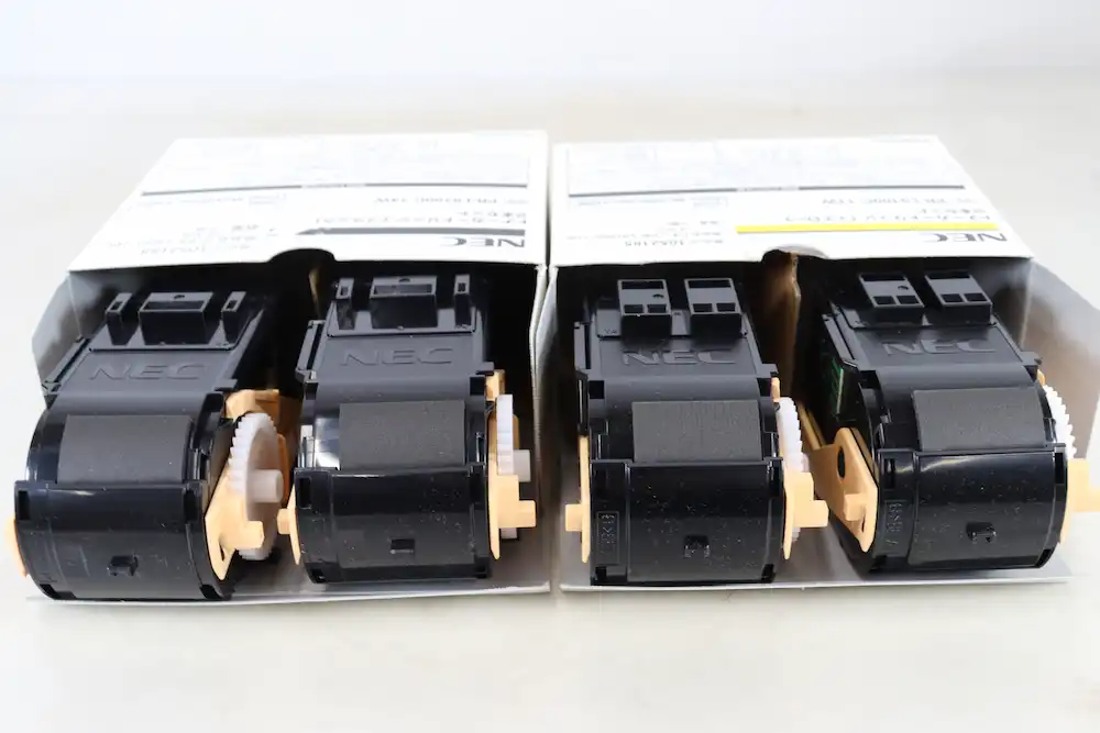 NEC トナー 箱開封画像