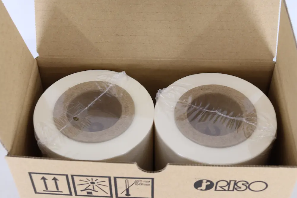 RISOマスターのビニール袋有無の画像