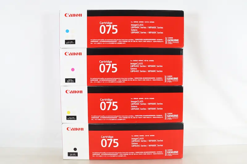 Canon Cartridge 075（CRG-075）純正トナーの商品画像